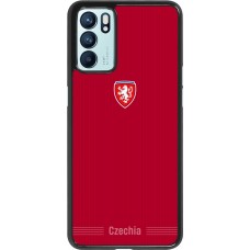 Coque OPPO Reno6 5G - Maillot de football Répuplique Tchèque 2026 personnalisable