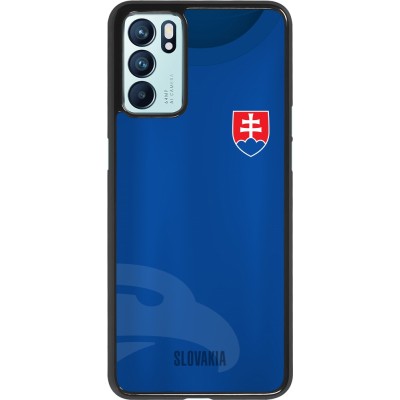 OPPO Reno6 5G Case Hülle - Fussballtrikot Slowakei