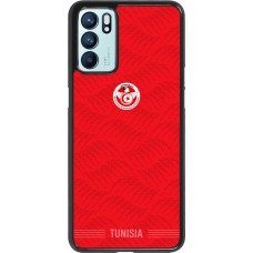 Coque OPPO Reno6 5G - Maillot de football Tunisie 2026 personnalisable