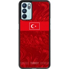 Coque OPPO Reno6 5G - Maillot de football Turquie 2026 personnalisable