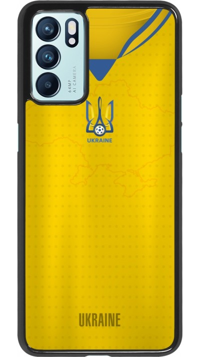 Coque OPPO Reno6 5G - Maillot de football Ukraine