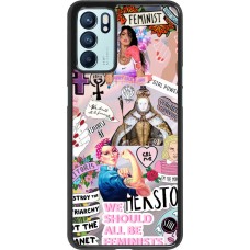 Coque Oppo Reno6 5G - Girl Power Collage