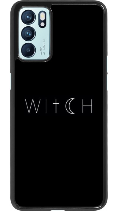 Coque Oppo Reno6 5G - Halloween 22 witch word
