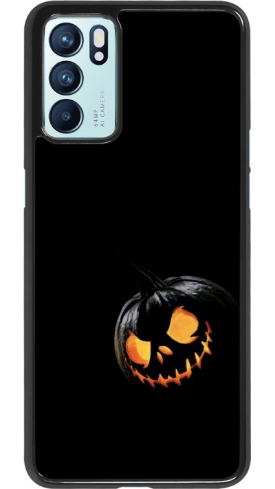 Coque OPPO Reno6 5G - Halloween 2023 discreet pumpkin