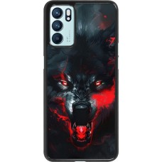 OPPO Reno6 5G Case Hülle - Halloween 2024 mad werewolf