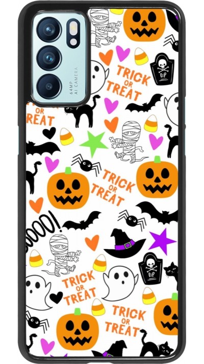 OPPO Reno6 5G Case Hülle - Halloween 2024 trick or treat
