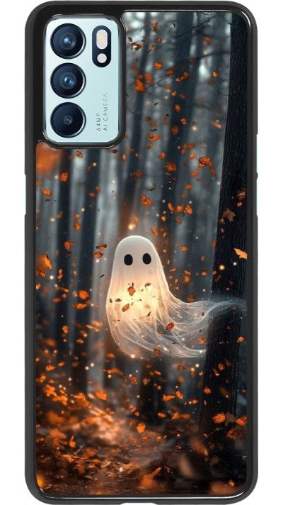 OPPO Reno6 5G Case Hülle - Halloween 2025 Ghost in the forest