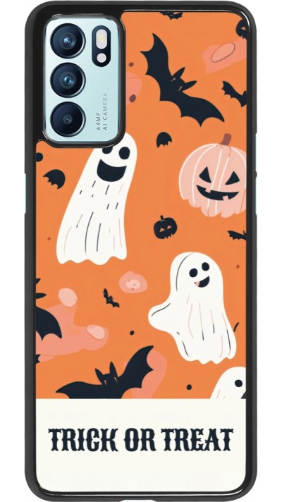 OPPO Reno6 5G Case Hülle - Halloween 2025 Trick treat