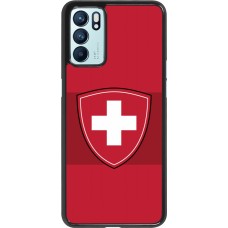 Coque OPPO Reno6 5G - Hockey World Championship Ecusson Suisse