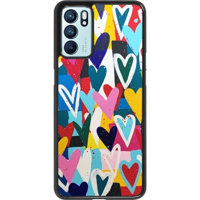 Hülle Oppo Reno6 5G - Joyful Hearts