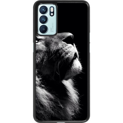 Hülle Oppo Reno6 5G - Lion looking up