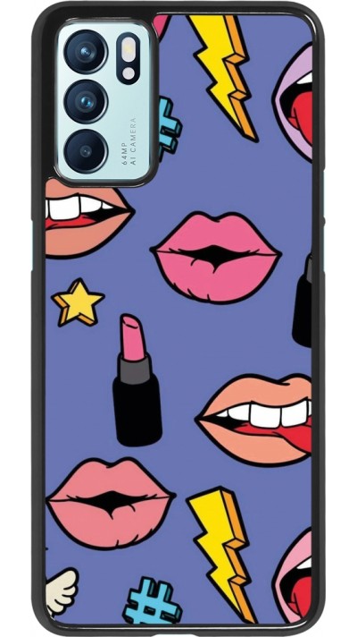 Coque Oppo Reno6 5G - Lips and lipgloss
