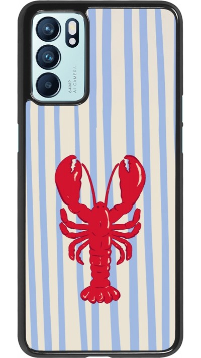 OPPO Reno6 5G Case Hülle - Red lobster 2026