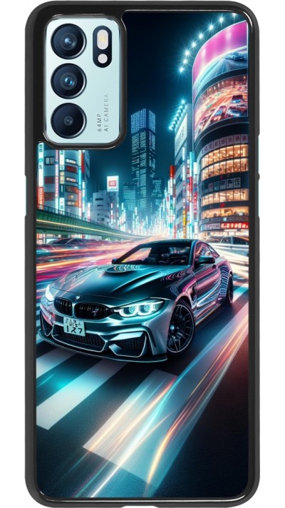 Coque OPPO Reno6 5G - BMW M4 Tokyo Night