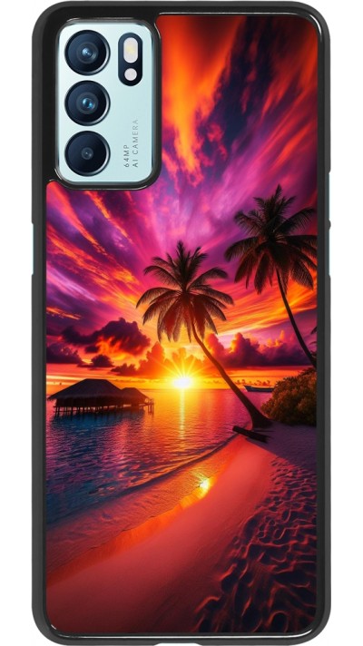 Coque OPPO Reno6 5G - Maldives Dusk Bliss