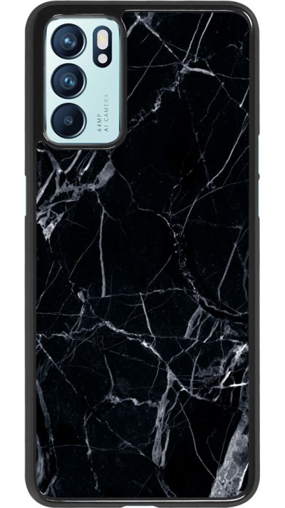 Hülle Oppo Reno6 5G - Marble Black 01