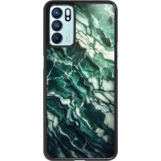 Coque OPPO Reno6 5G - Marbre vert majestueux
