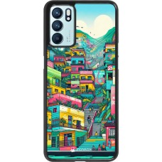 OPPO Reno6 5G Case Hülle - Medellin Comuna 13 Kunst