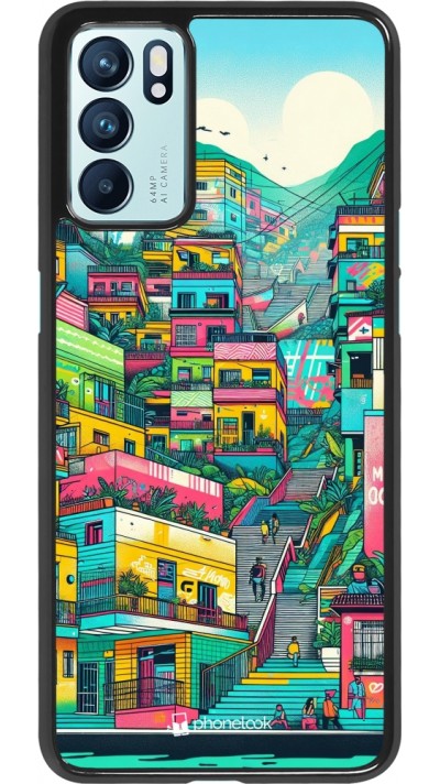 Coque OPPO Reno6 5G - Medellin Comuna 13 Art