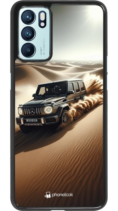 OPPO Reno6 5G Case Hülle - Mercedes G Drift Wueste