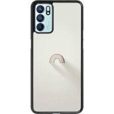 OPPO Reno6 5G Case Hülle - Mini Regenbogen Minimal