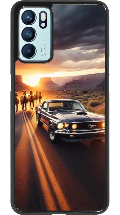 Coque OPPO Reno6 5G - Mustang 69 Grand Canyon