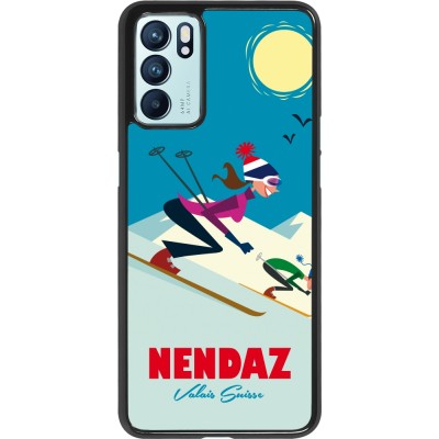 Coque OPPO Reno6 5G - Nendaz Ski Downhill
