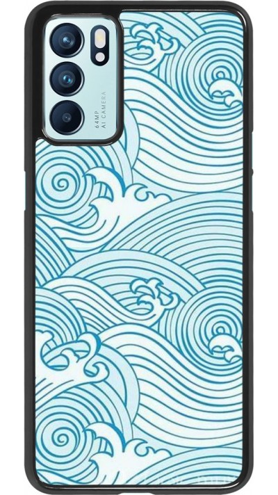 Hülle Oppo Reno6 5G - Ocean Waves