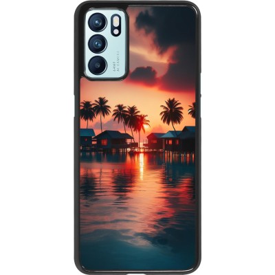 OPPO Reno6 5G Case Hülle - Paradies Malediven
