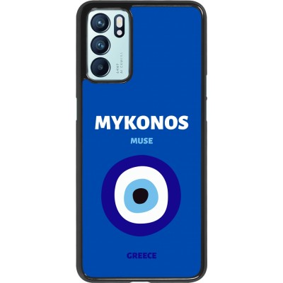 Coque OPPO Reno6 5G - Pop Summer Destination Mykonos