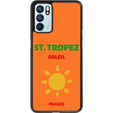 OPPO Reno6 5G Case Hülle - Pop Summer Destination St-Tropez