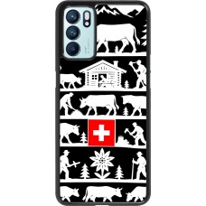OPPO Reno6 5G Case Hülle - Poya Schweiz 1 schwarz