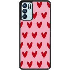 OPPO Reno6 5G Case Hülle - Saint Valentines Day 26 Pattern heart