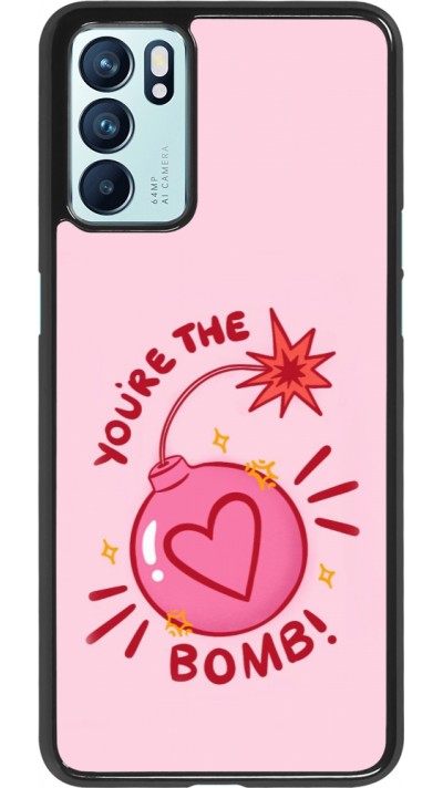 OPPO Reno6 5G Case Hülle - Saint Valentines Day 26 You are the bomb