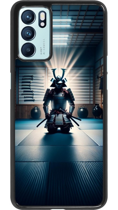 Coque OPPO Reno6 5G - Samouraï en prière