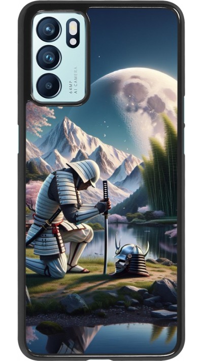 Coque OPPO Reno6 5G - Samurai Katana Lune