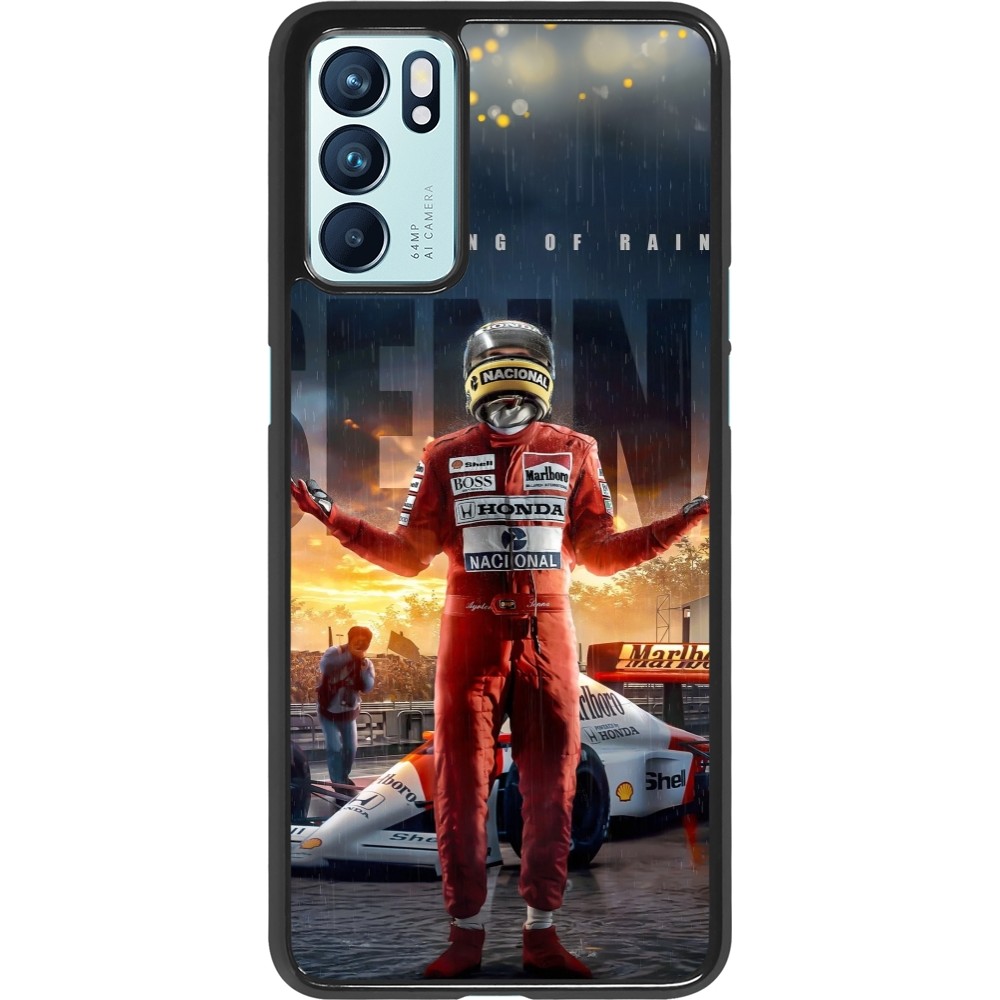 OPPO Reno6 5G Case Hülle - Senna The King of Rain