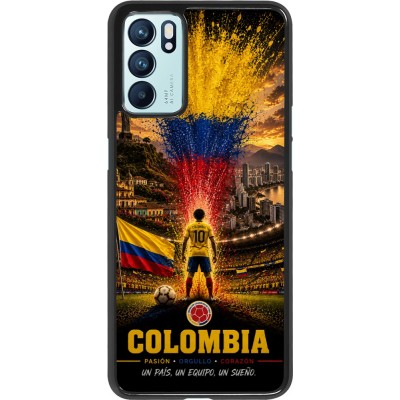 OPPO Reno6 5G Case Hülle - Fussball Kolumbien splash 2026