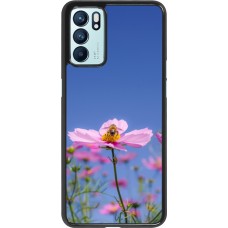 Coque OPPO Reno6 5G - Bee on a flower Spring 2026