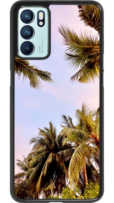 Coque OPPO Reno6 5G - Summer 2023 palm tree vibe