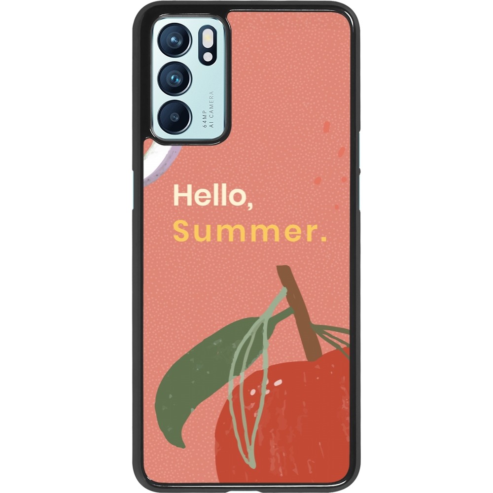 OPPO Reno6 5G Case Hülle - Summer 2025 Hello summer