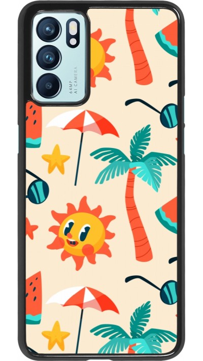 Coque OPPO Reno6 5G - Summer 2025 Pattern soleil