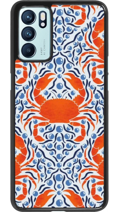 OPPO Reno6 5G Case Hülle - Crabs and pearls Summer 2026