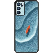 OPPO Reno6 5G Case Hülle - Orange surf Summer 2026