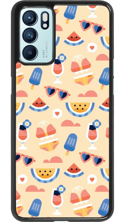 OPPO Reno6 5G Case Hülle - Pattern Summer 2026