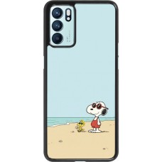 OPPO Reno6 5G Case Hülle - Snoopy on the beach Summer 2026