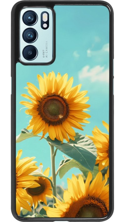 OPPO Reno6 5G Case Hülle - Sunflowers Summer 2026
