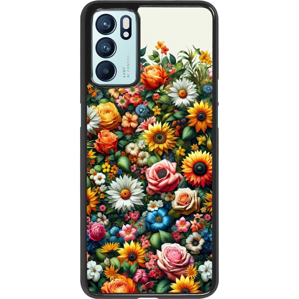 Coque OPPO Reno6 5G - Summer Floral Pattern