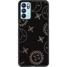 Hülle Oppo Reno6 5G - Suns and Moons
