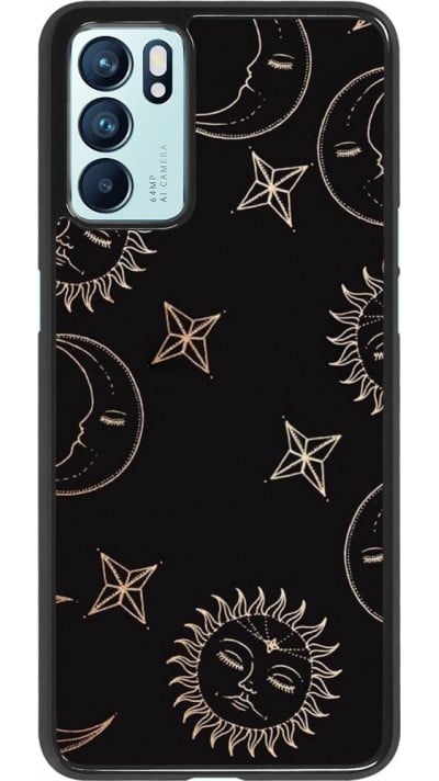 Coque Oppo Reno6 5G - Suns and Moons